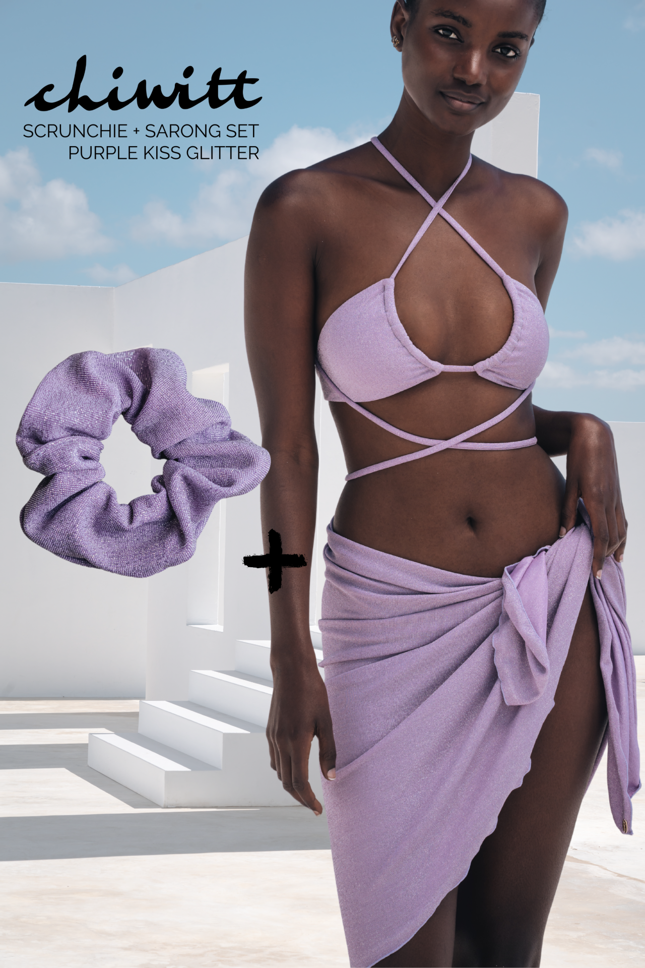 Sarong + Scrunchie Set