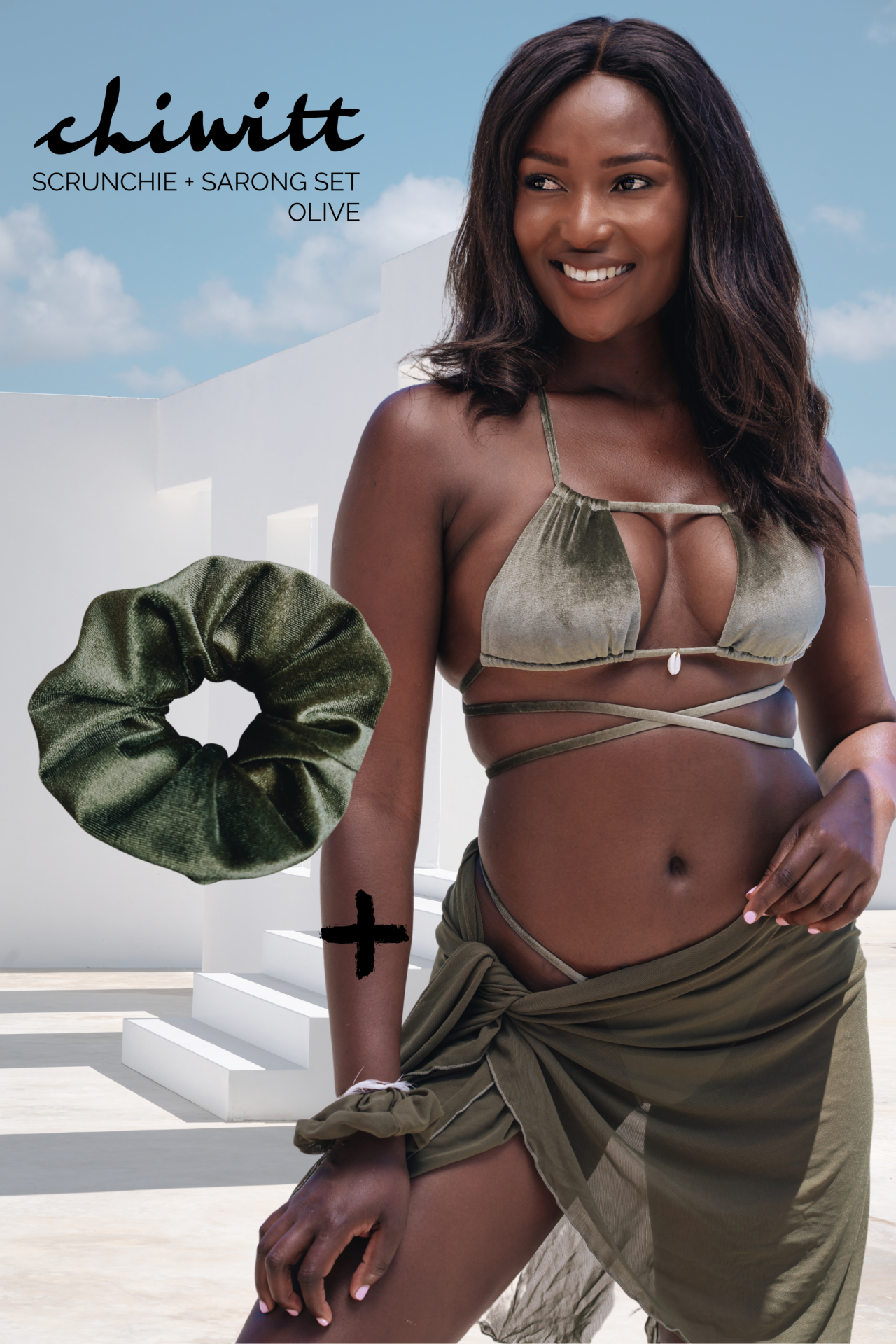 Sarong + Scrunchie Set